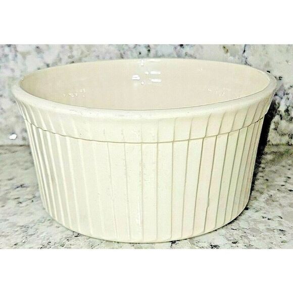 Vintage Stangl‎ Pottery Cookrite Ovenware Small Oval Casserole Dish Trenton NJ - Picture 1 of 4